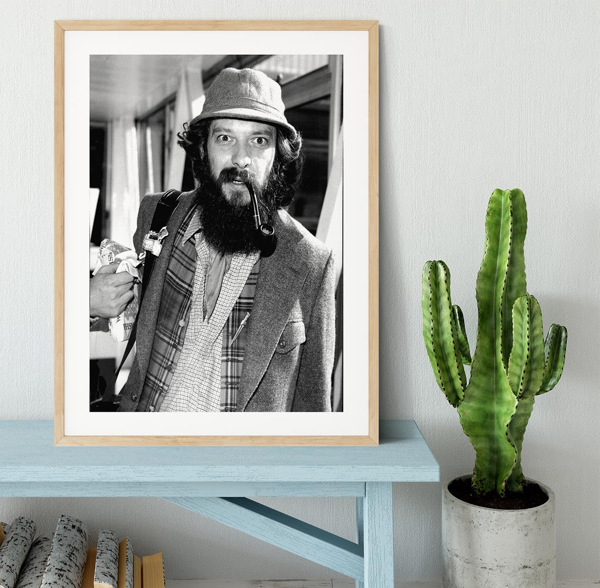 Ian Anderson of Jethro Tull Framed Print - Canvas Art Rocks - 3