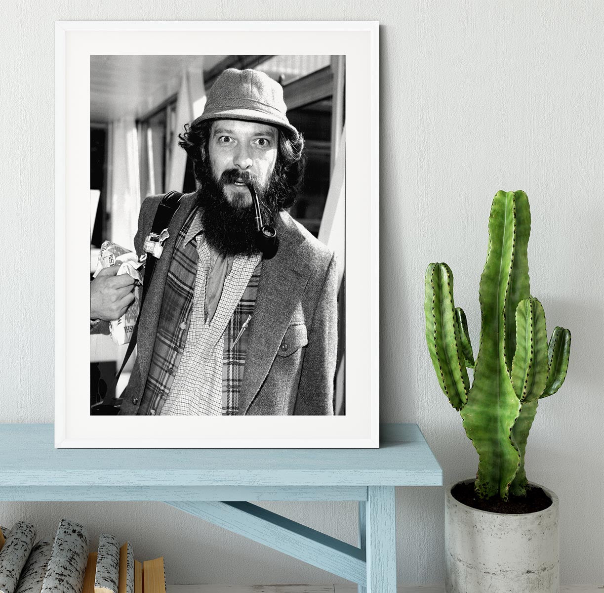 Ian Anderson of Jethro Tull Framed Print - Canvas Art Rocks - 5