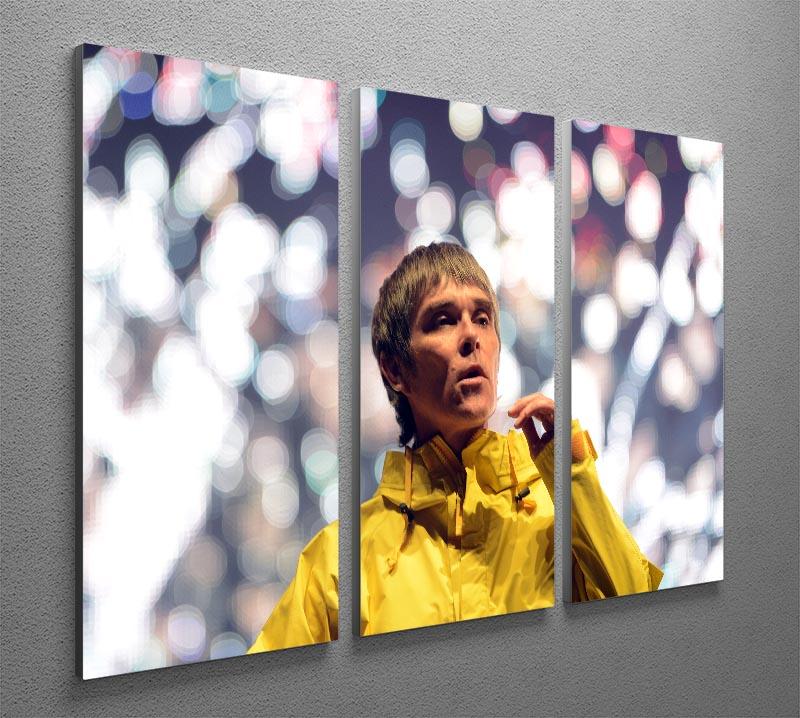Ian Brown of the Stone Roses at the Isle of Wight 3 Split Panel Canvas Print - Canvas Art Rocks - 2