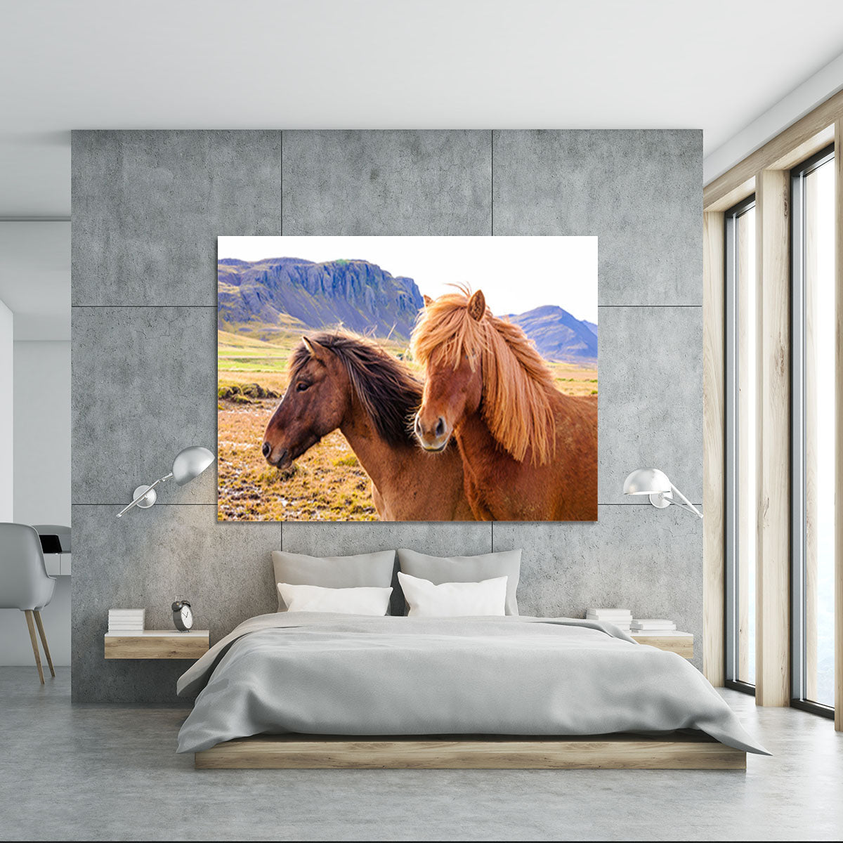 Icelandic horses Canvas Print or Poster - Canvas Art Rocks - 5