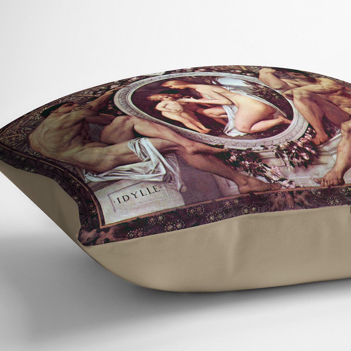 Idyll by Klimt Cushion