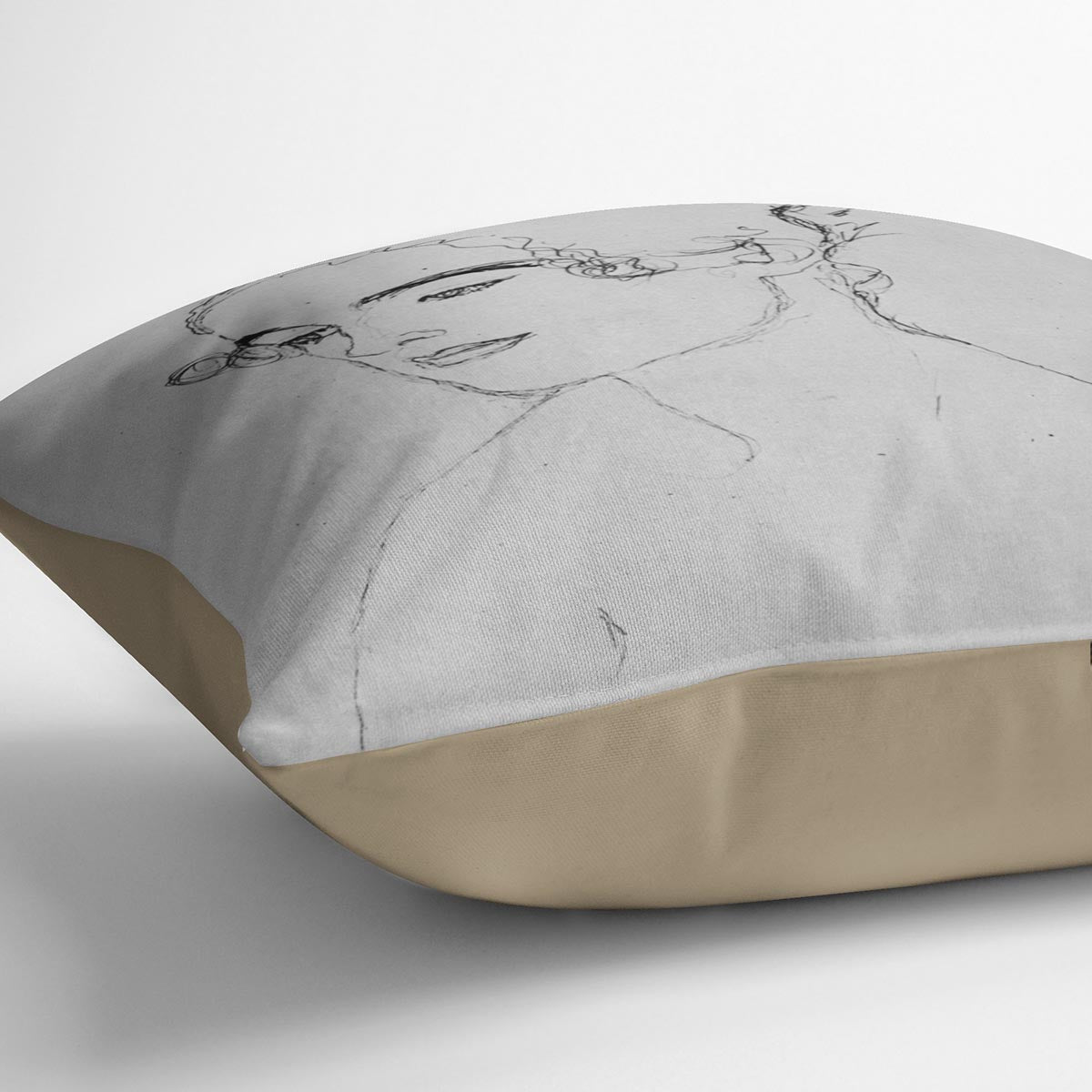 Image of a girl by Klimt Cushion
