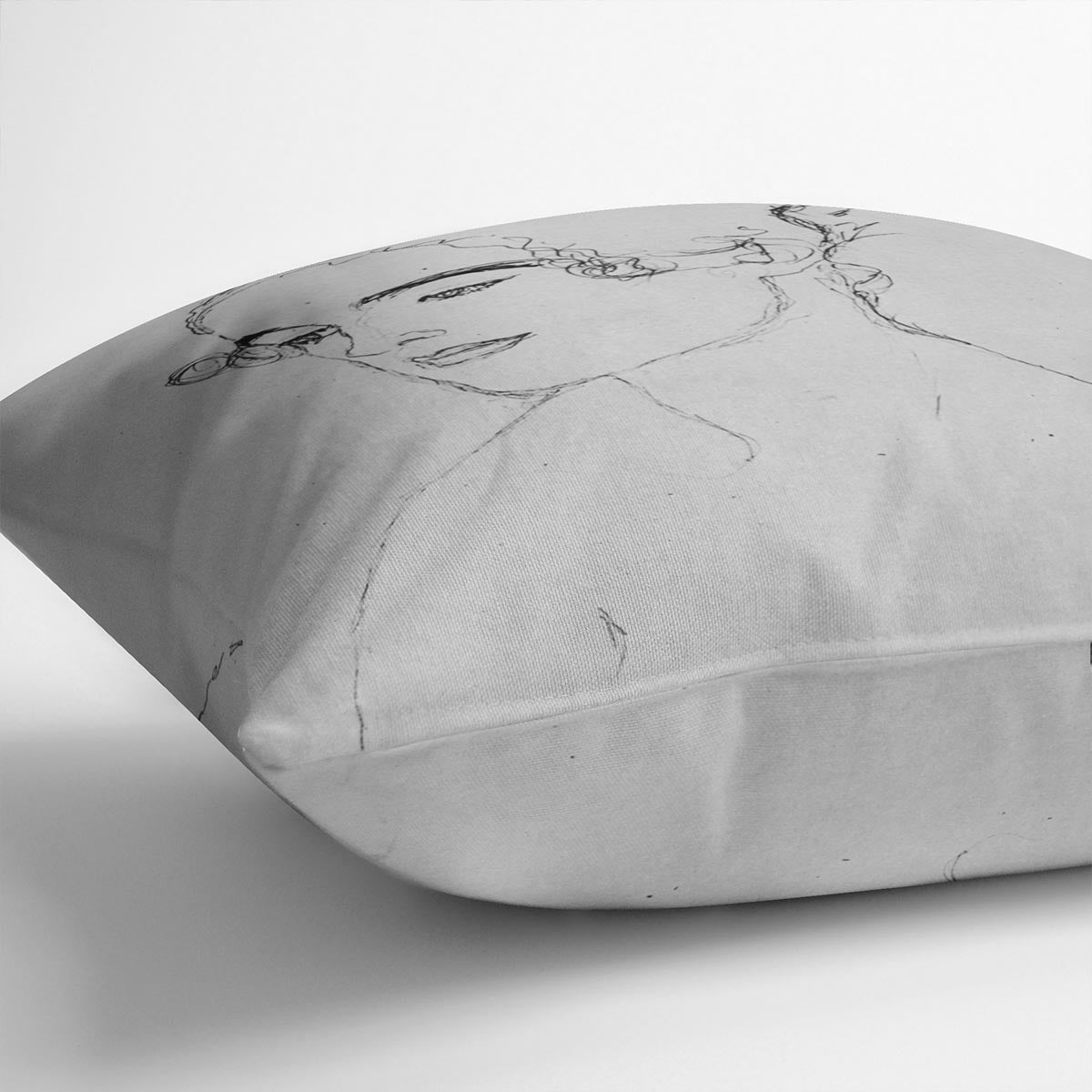 Image of a girl by Klimt Cushion