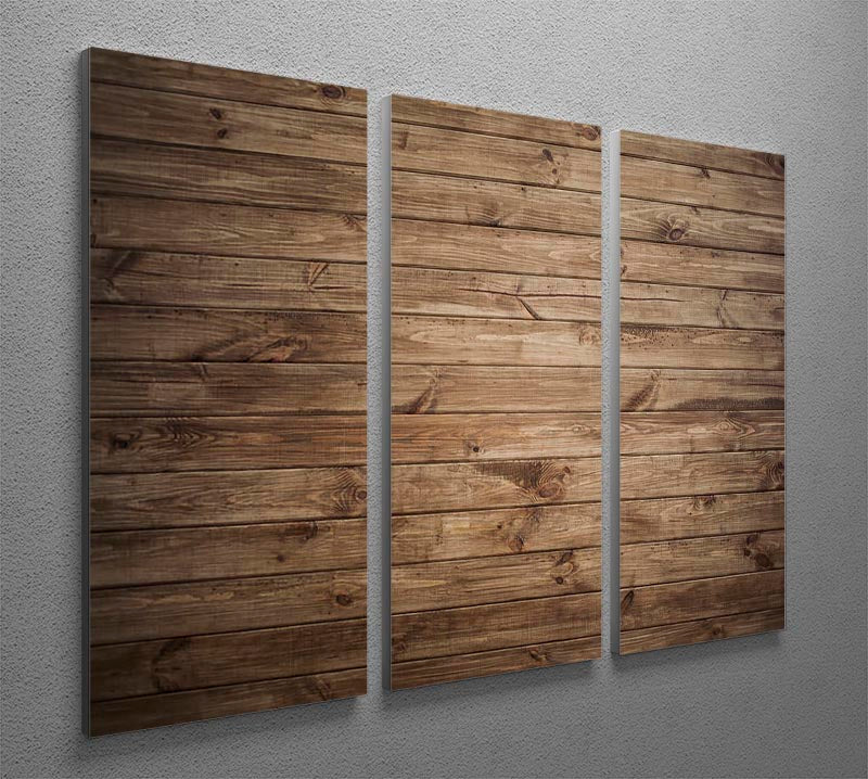 Image of wood texture 3 Split Panel Canvas Print - Canvas Art Rocks - 2
