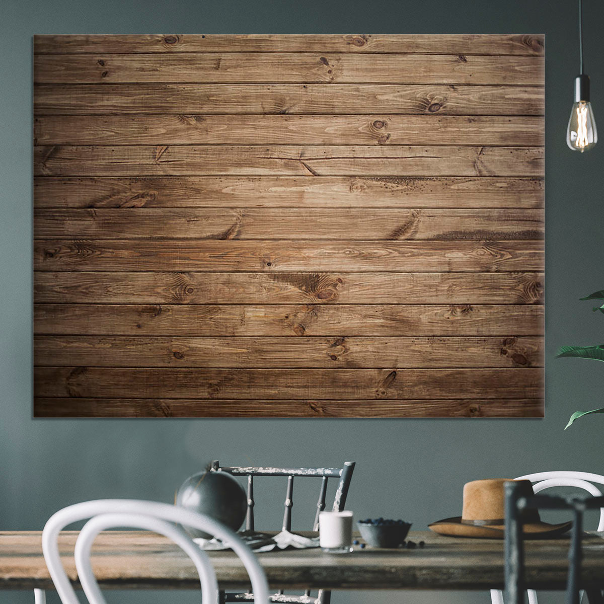 Image of wood texture Canvas Print or Poster - Canvas Art Rocks - 3