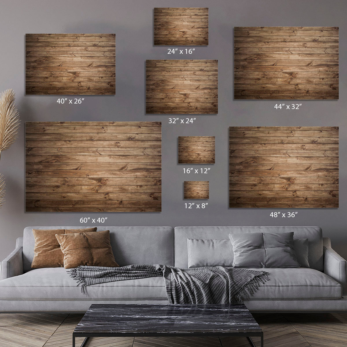 Image of wood texture Canvas Print or Poster - Canvas Art Rocks - 7