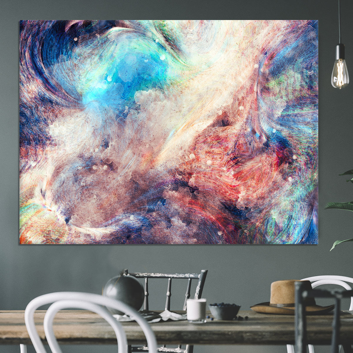 In The Beginging Canvas Print or Poster - Canvas Art Rocks - 3