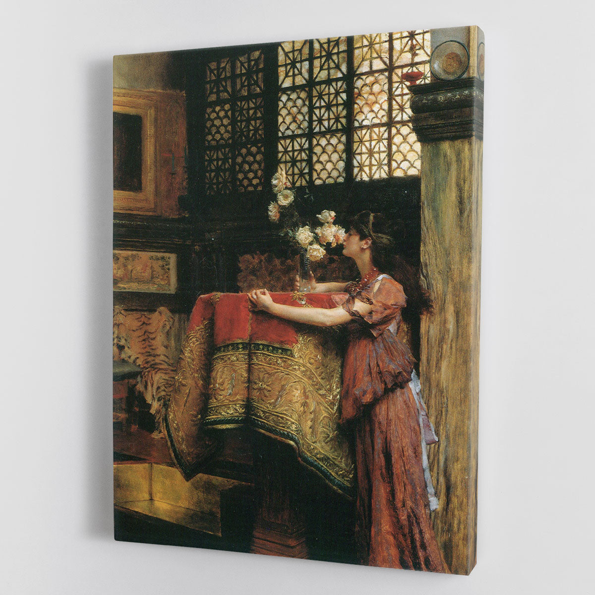 In my studio by Alma Tadema Canvas Print or Poster - Canvas Art Rocks - 1