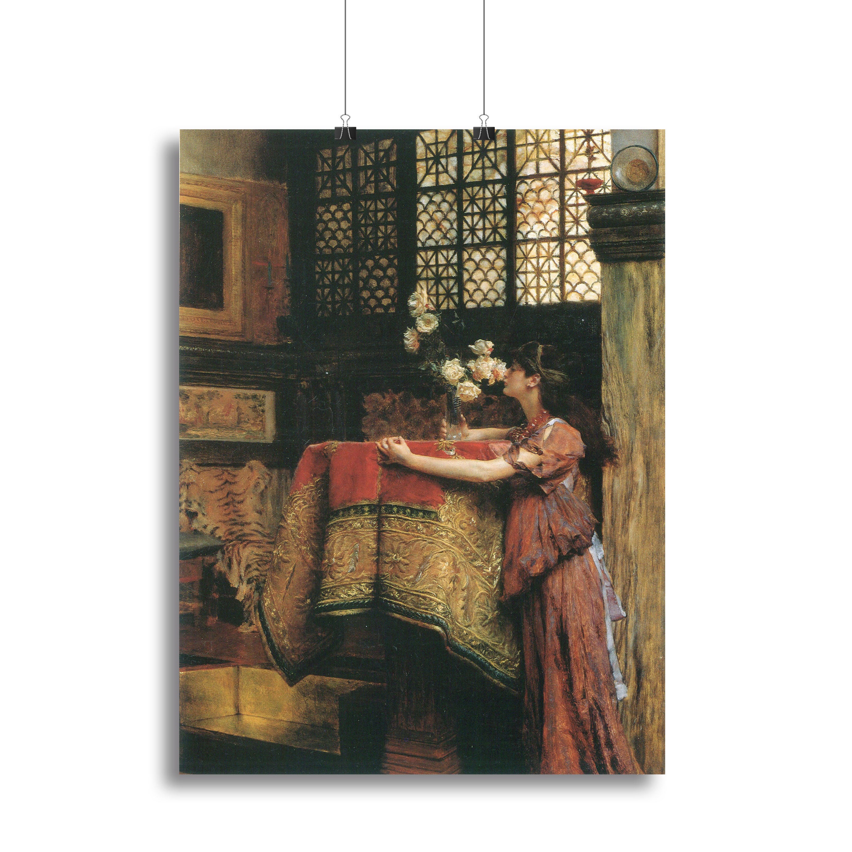 In my studio by Alma Tadema Canvas Print or Poster - Canvas Art Rocks - 2