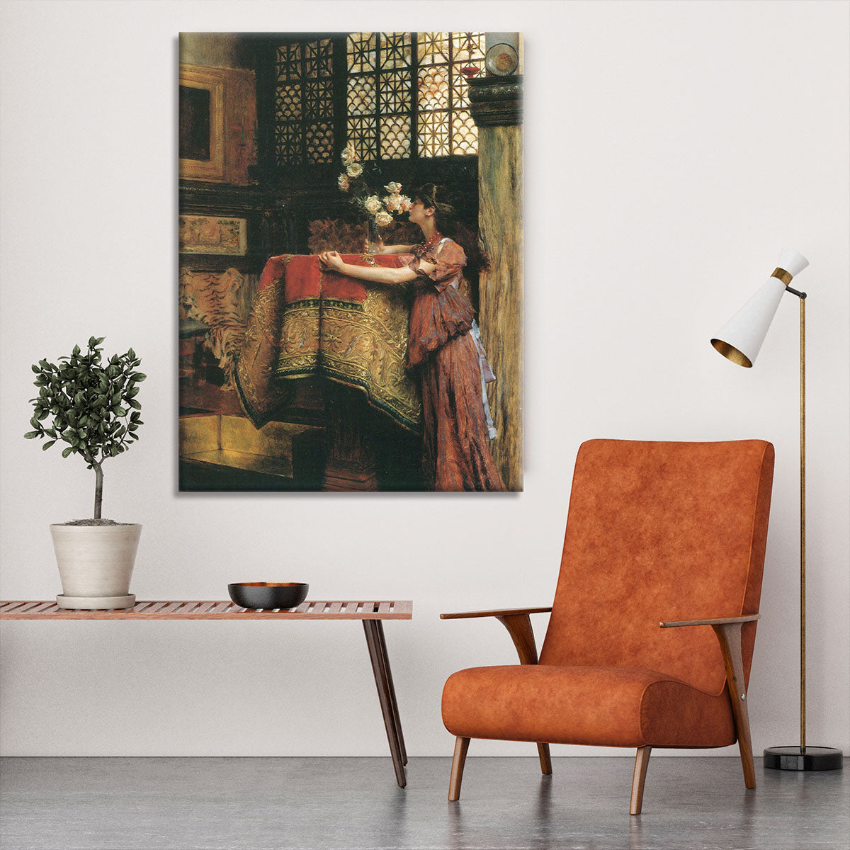 In my studio by Alma Tadema Canvas Print or Poster - Canvas Art Rocks - 6