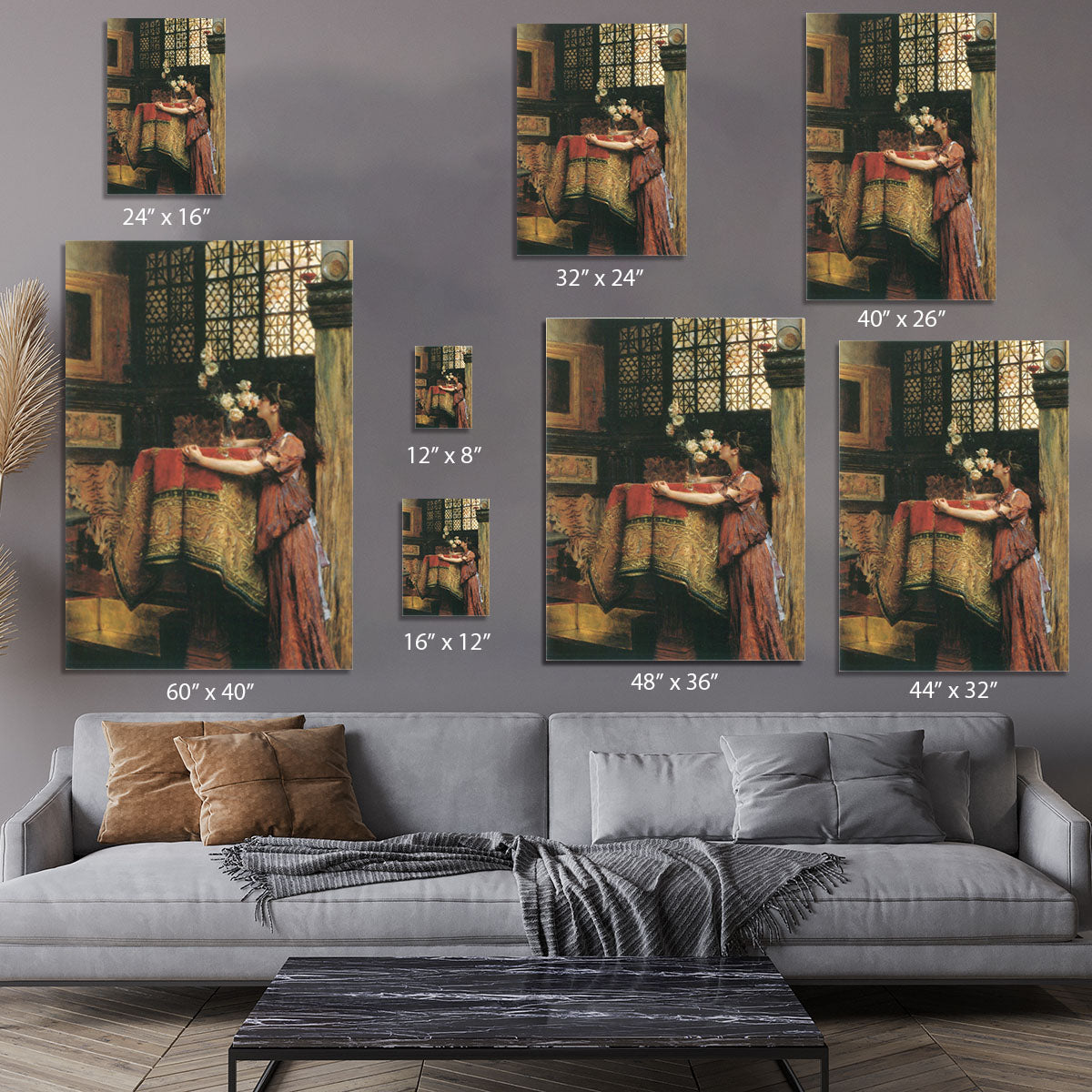 In my studio by Alma Tadema Canvas Print or Poster - Canvas Art Rocks - 7