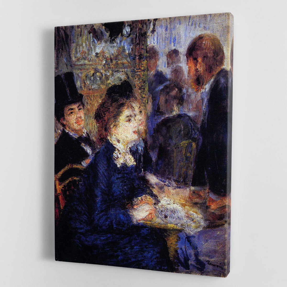 In the Cafe by Renoir Canvas Print or Poster - Canvas Art Rocks - 1