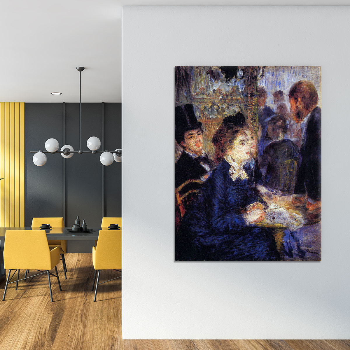 In the Cafe by Renoir Canvas Print or Poster - Canvas Art Rocks - 4