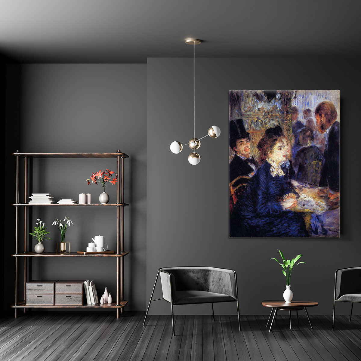 In the Cafe by Renoir Canvas Print or Poster - Canvas Art Rocks - 5