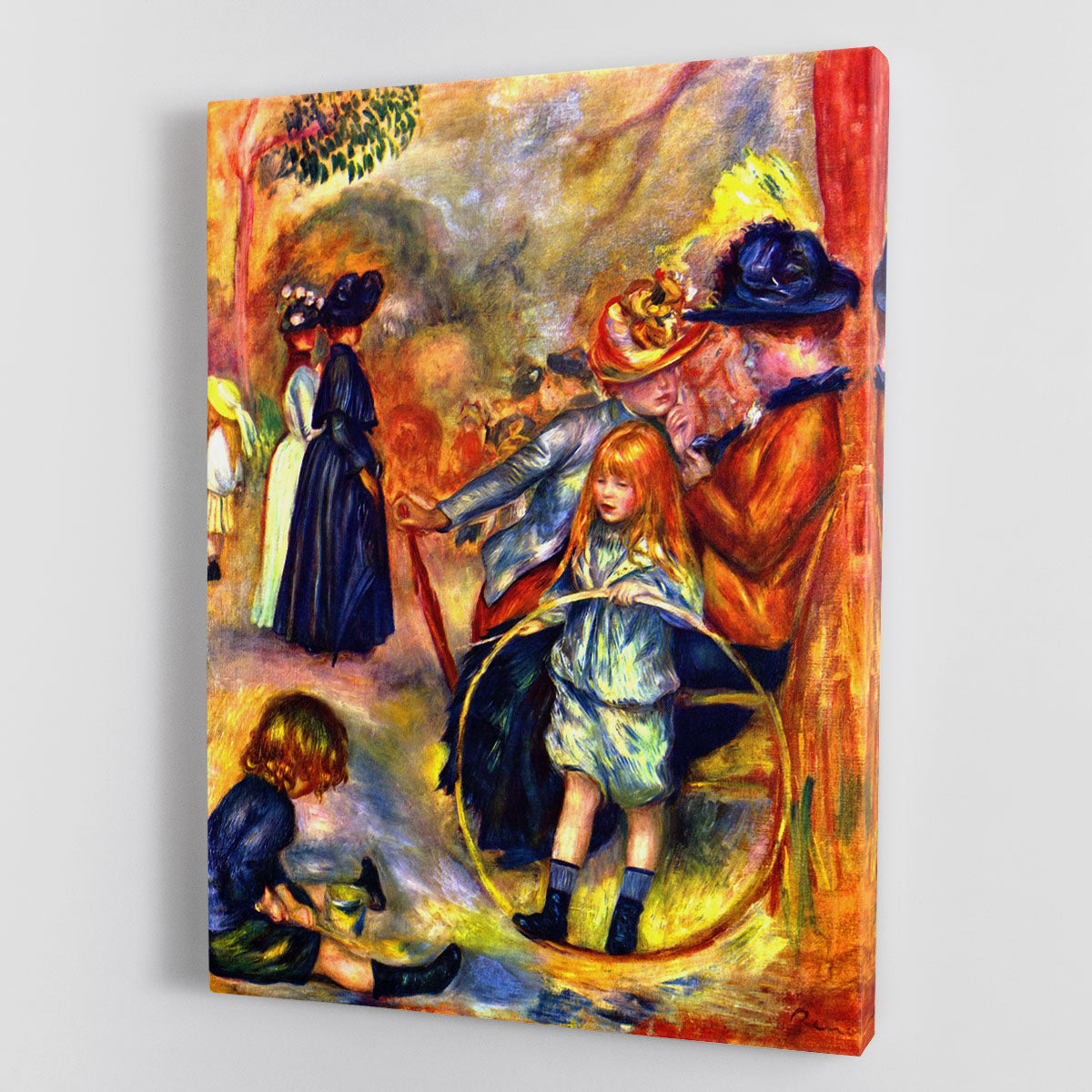 In the Jardin du Luxembourg by Renoir Canvas Print or Poster - Canvas Art Rocks - 1