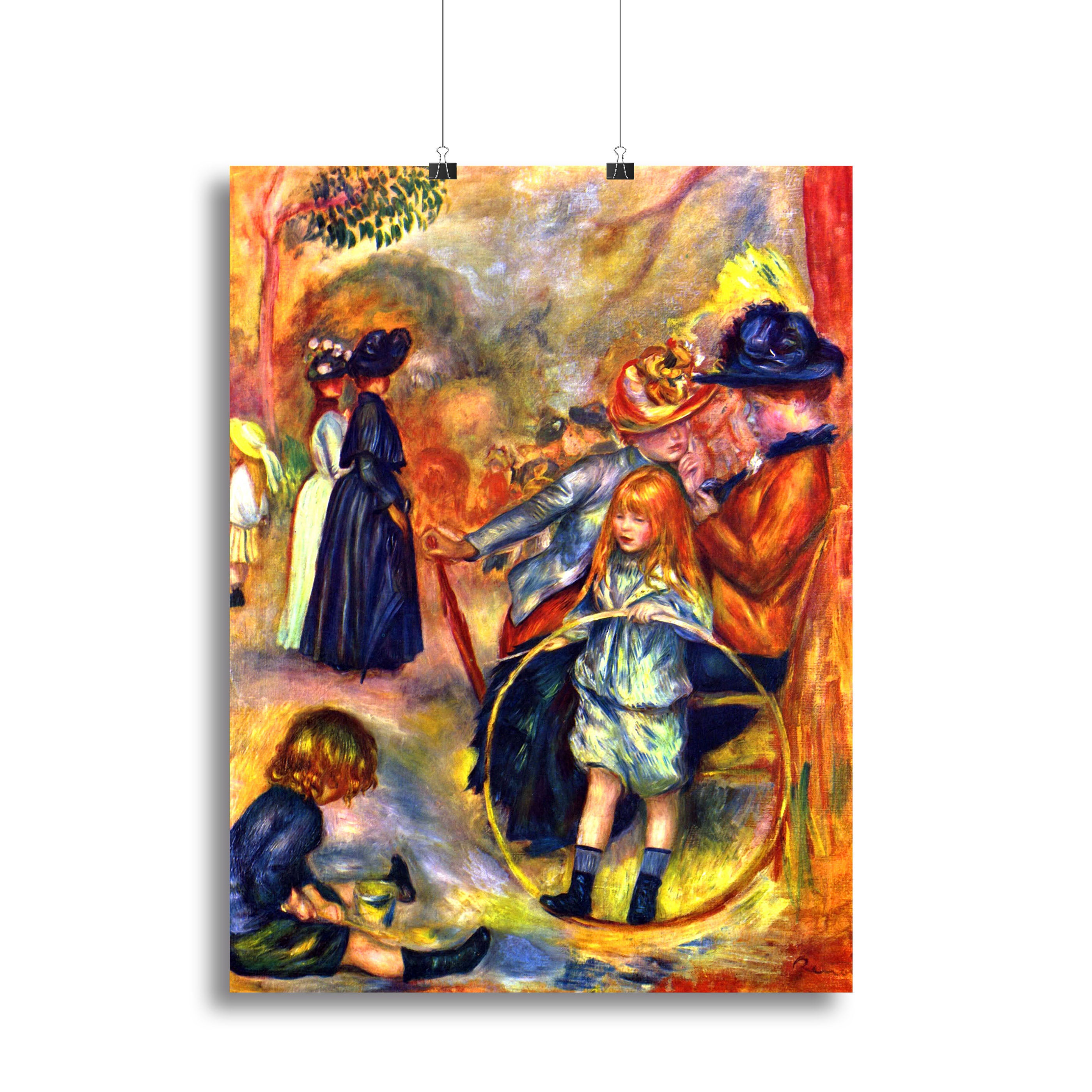 In the Jardin du Luxembourg by Renoir Canvas Print or Poster - Canvas Art Rocks - 2