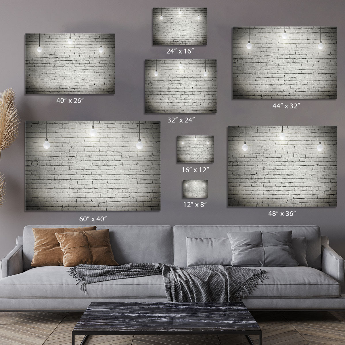Industrial interior with wooden Canvas Print or Poster - Canvas Art Rocks - 7