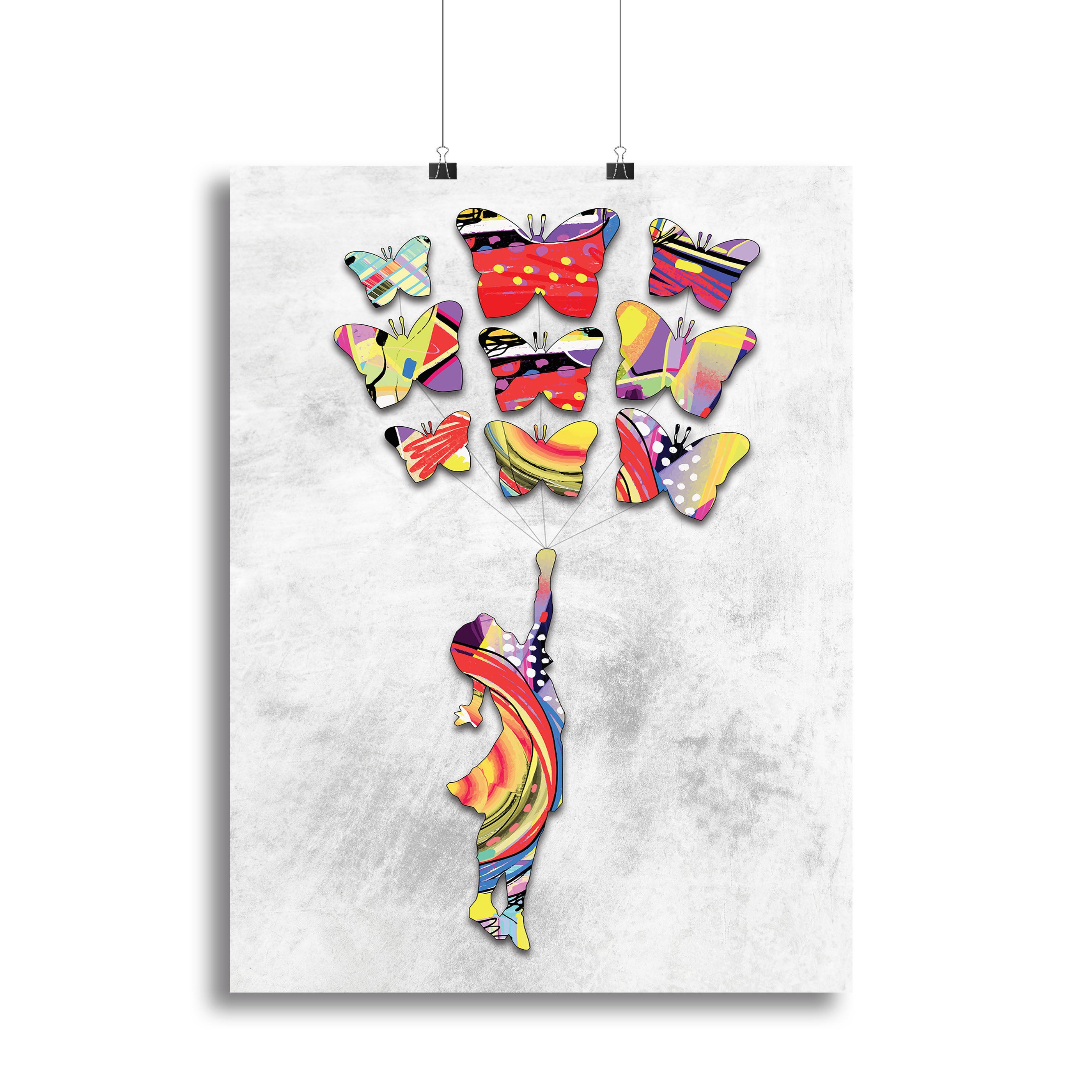 Inspired By Flying Butterflies Canvas Print or Poster - Canvas Art Rocks - 2