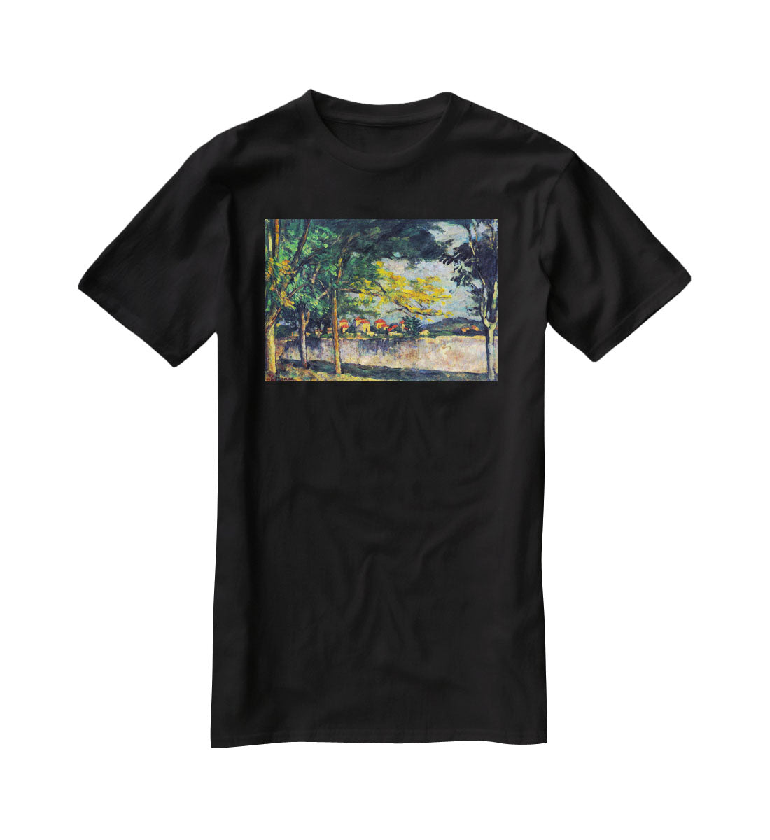 Into Street by Cezanne T-Shirt - Canvas Art Rocks - 1