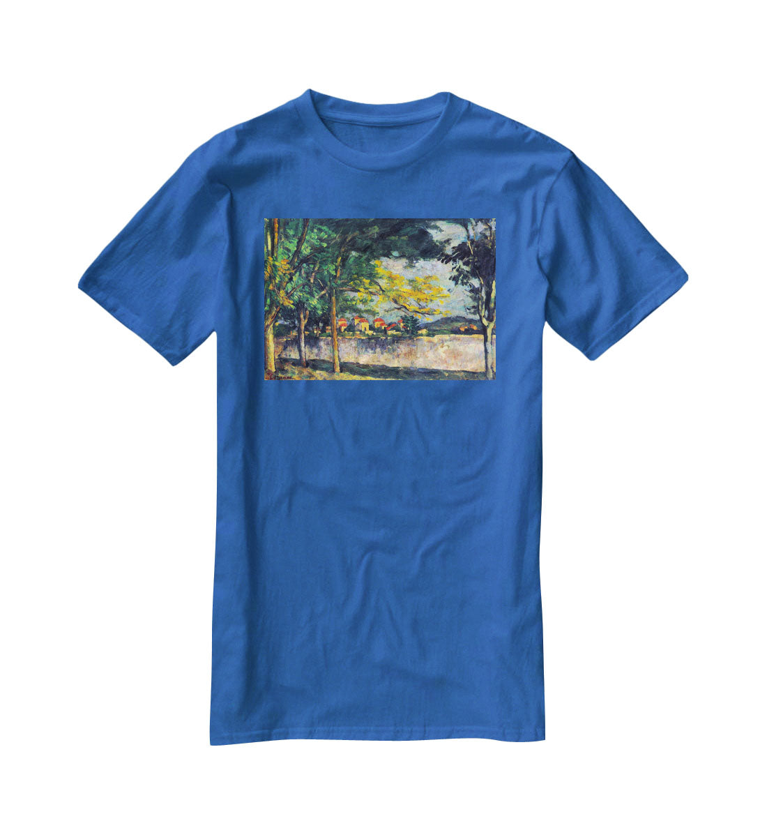 Into Street by Cezanne T-Shirt - Canvas Art Rocks - 2