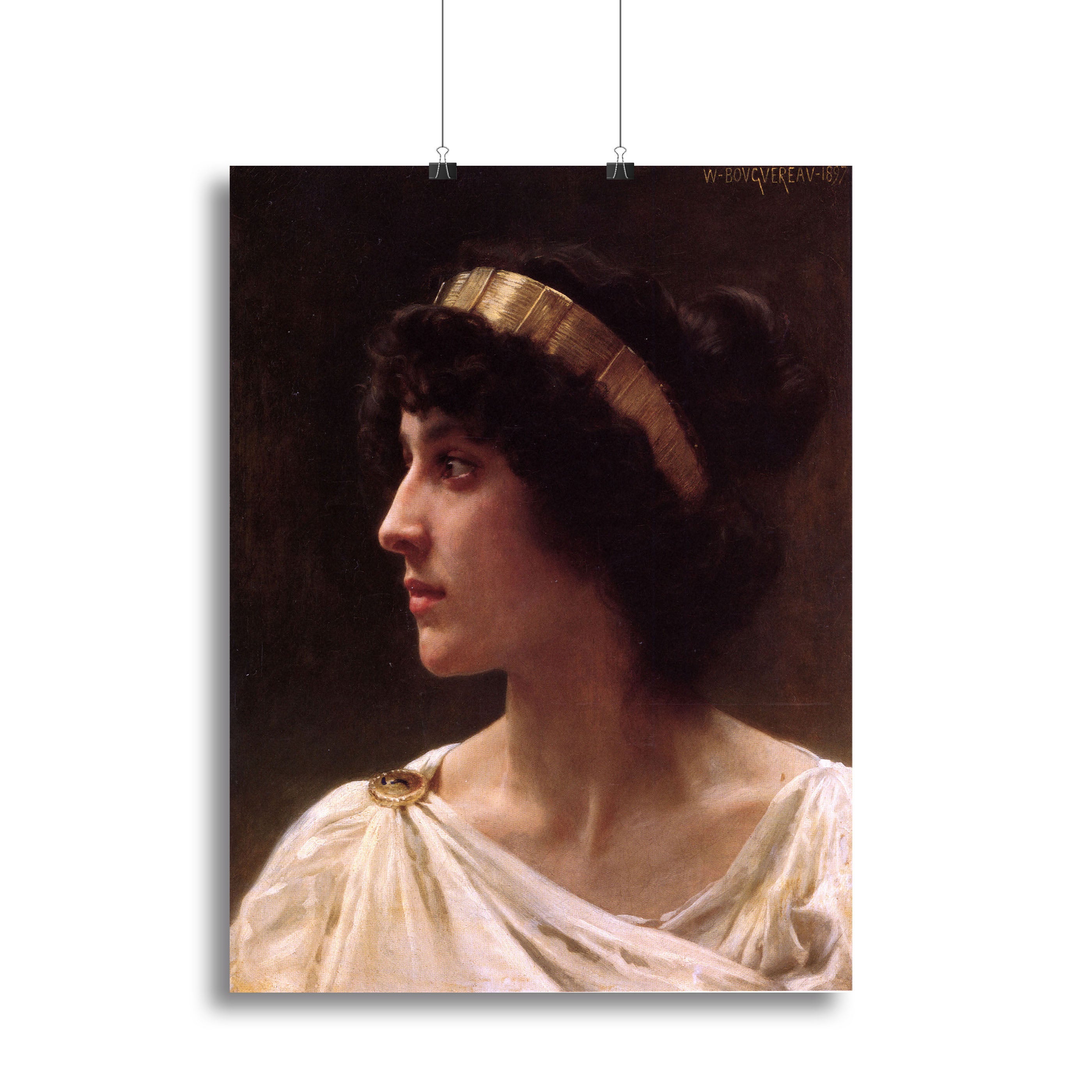 Irene By Bouguereau Canvas Print or Poster - Canvas Art Rocks - 2