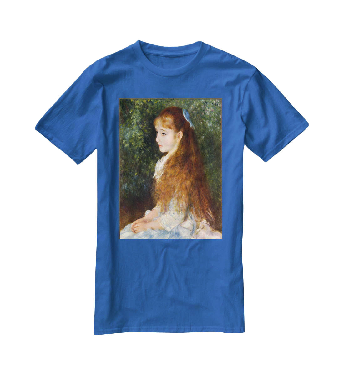 Irene Cahen d Anvers by Renoir T-Shirt - Canvas Art Rocks - 2