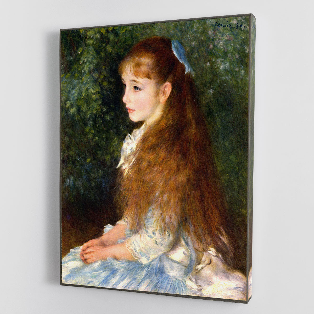 Irene Cahen d Anvers by Renoir Canvas Print or Poster - Canvas Art Rocks - 1