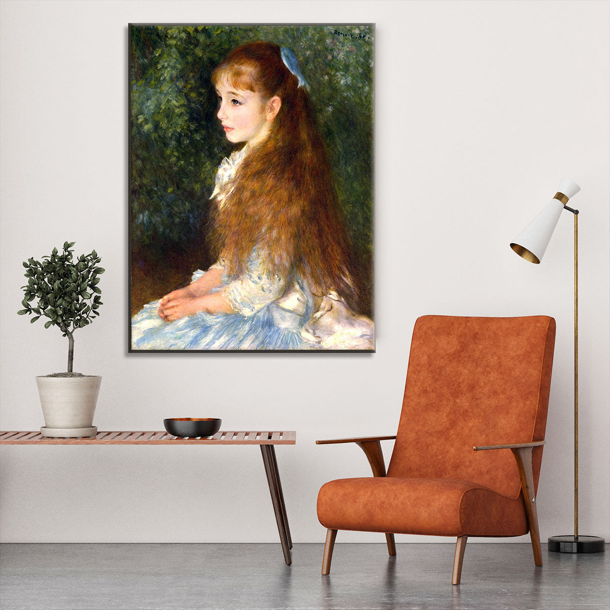 Irene Cahen d Anvers by Renoir Canvas Print or Poster - Canvas Art Rocks - 6
