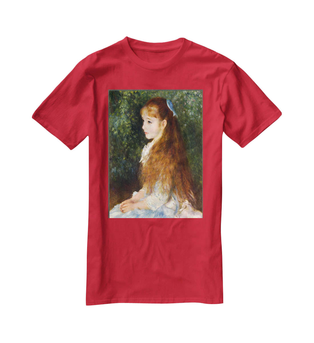 Irene Cahen d Anvers by Renoir T-Shirt - Canvas Art Rocks - 4