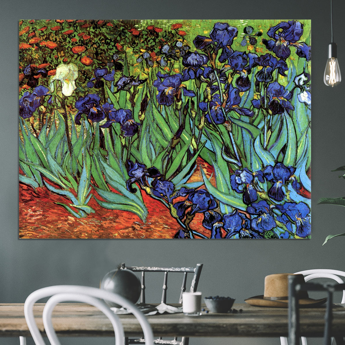 Irises 2 by Van Gogh Canvas Print or Poster - Canvas Art Rocks - 3