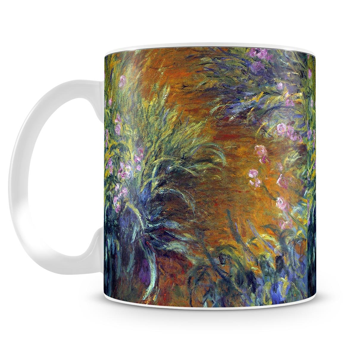 Irises by Monet Mug - Canvas Art Rocks - 4