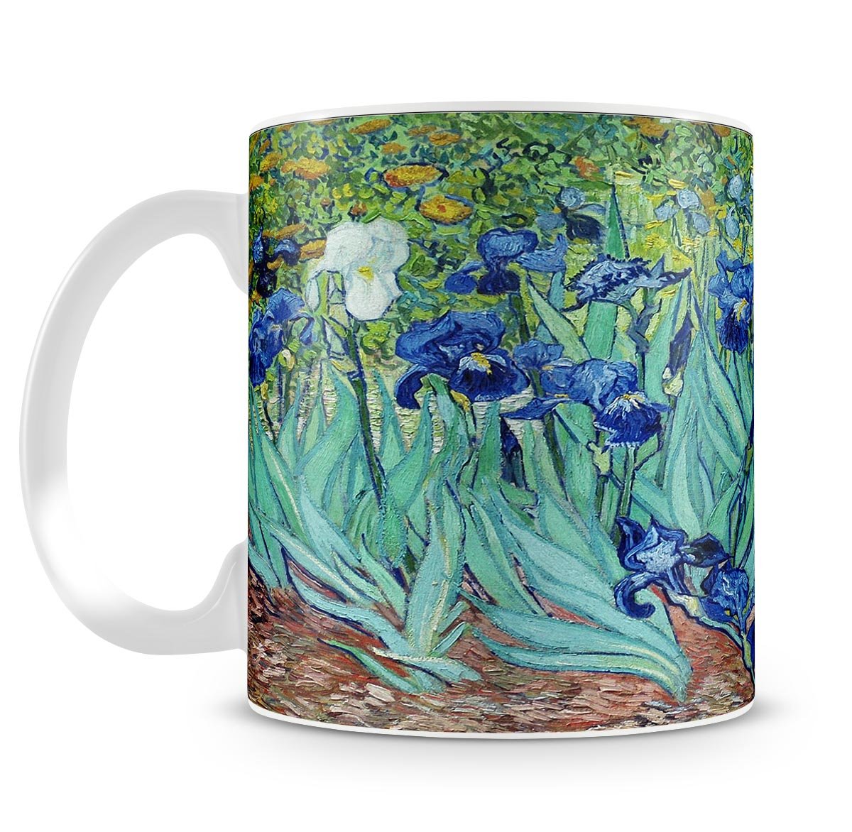 Irises by Van Gogh Mug - Canvas Art Rocks - 4