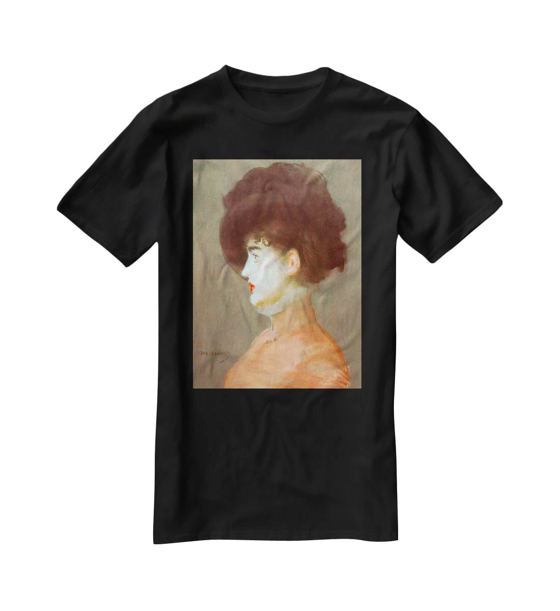 Irma Brunne by Manet T-Shirt - Canvas Art Rocks - 1