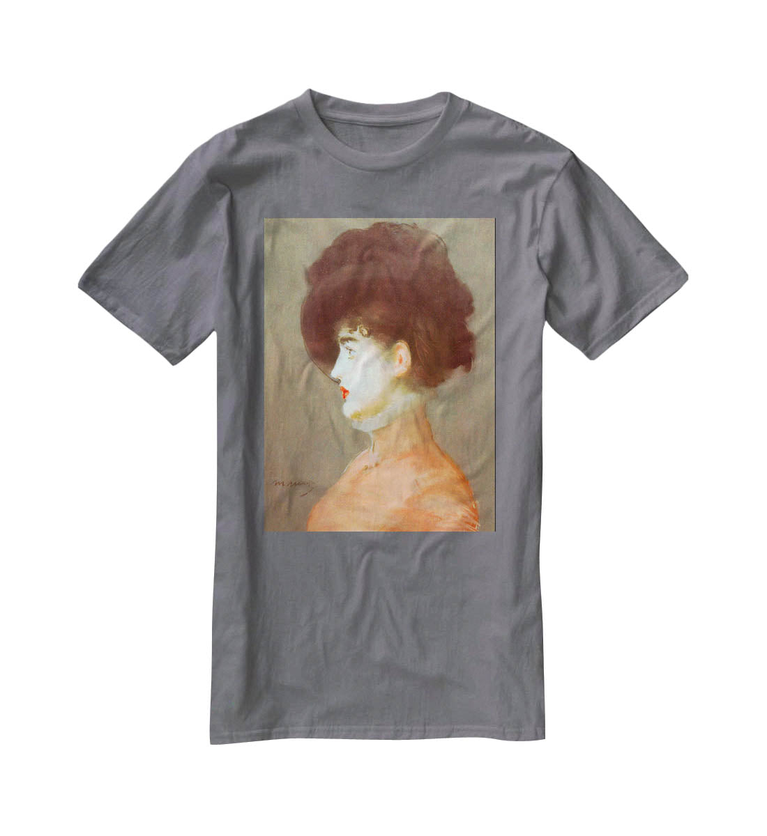 Irma Brunne by Manet T-Shirt - Canvas Art Rocks - 3