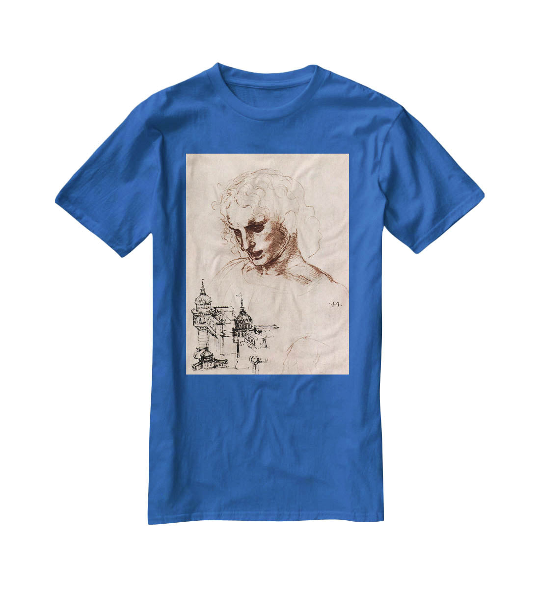 Jacobus Maior by Da Vinci T-Shirt - Canvas Art Rocks - 2