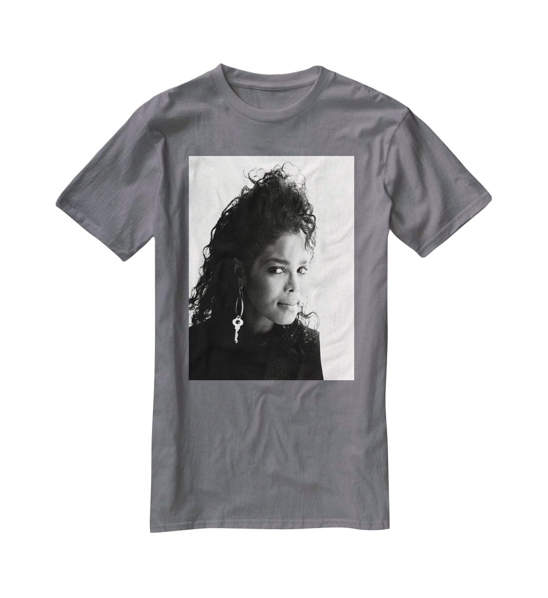 Janet Jackson in 1987 T-Shirt - Canvas Art Rocks - 3