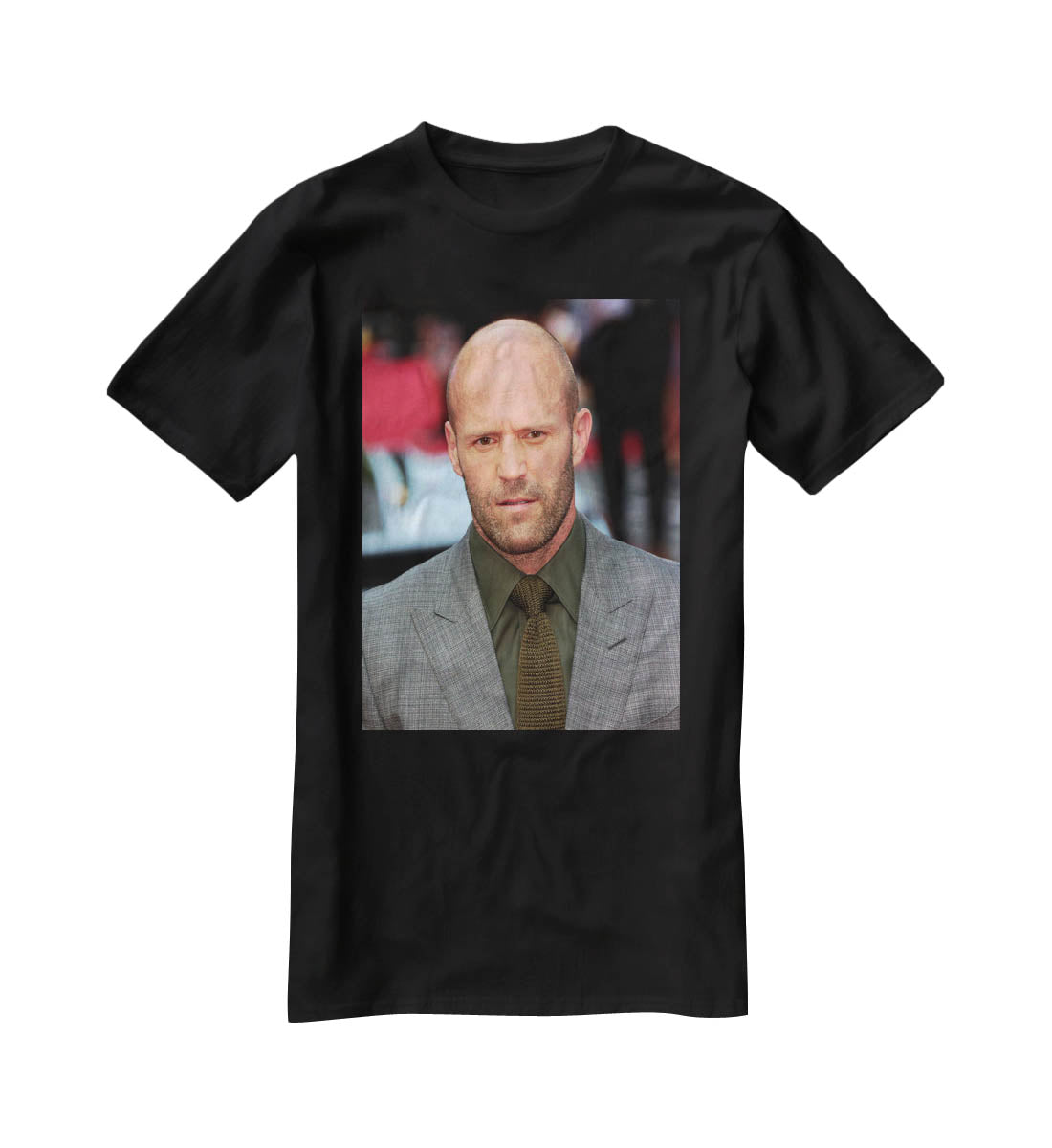 Jason Statham T-Shirt - Canvas Art Rocks - 1