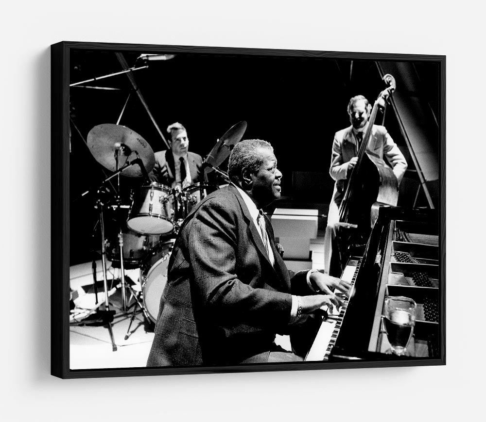 Jazz pianist Oscar Peterson HD Metal Print - Canvas Art Rocks - 6