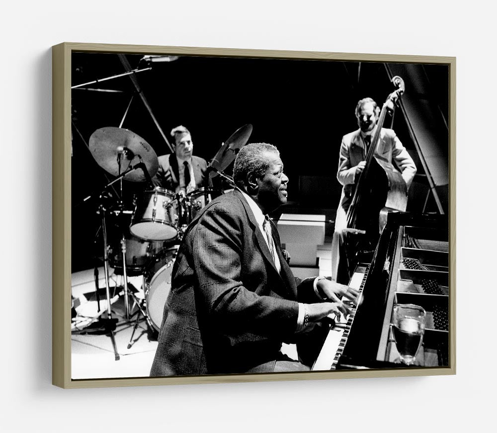 Jazz pianist Oscar Peterson HD Metal Print - Canvas Art Rocks - 8