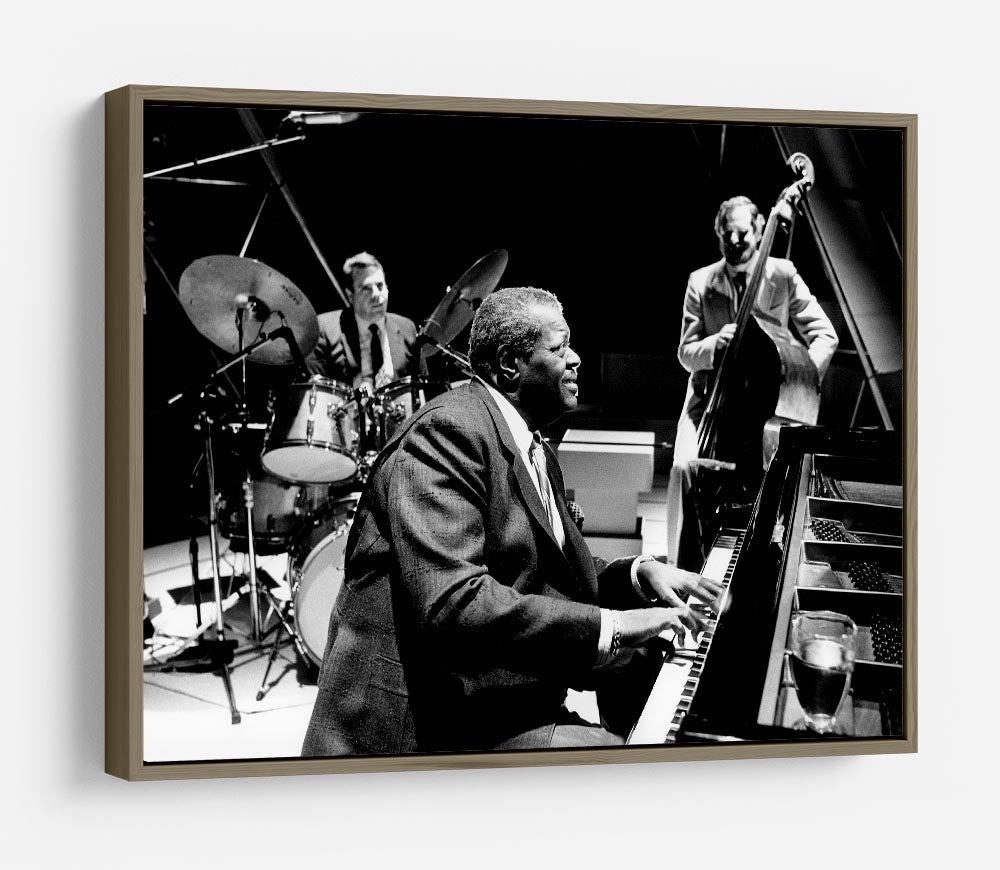 Jazz pianist Oscar Peterson HD Metal Print - Canvas Art Rocks - 10