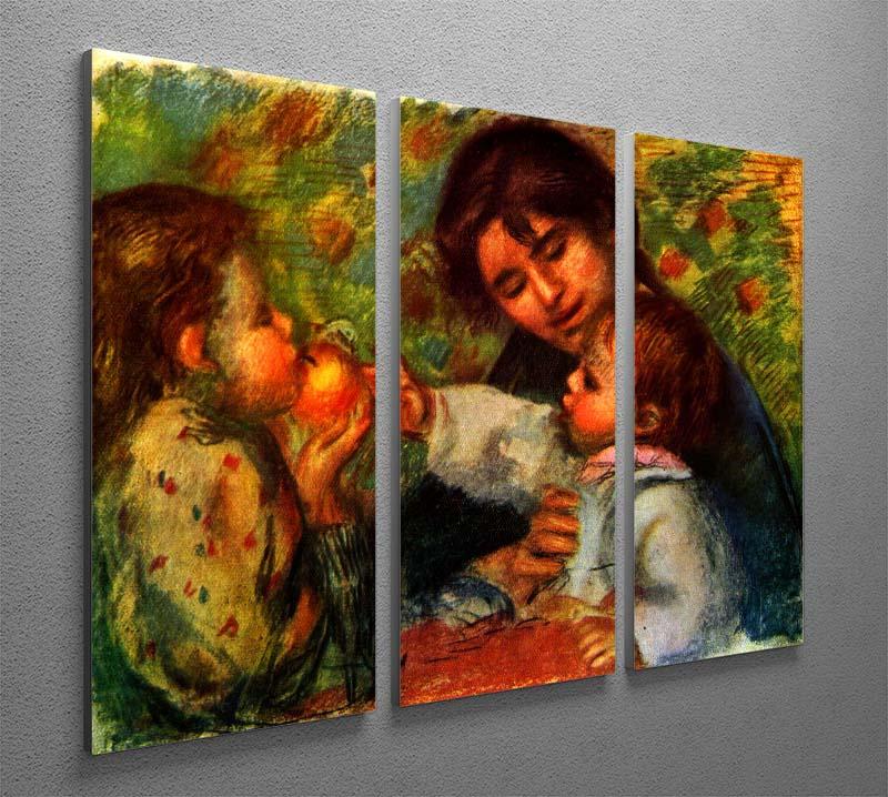 Jean Renoir and Gabrielle by Renoir 3 Split Panel Canvas Print - Canvas Art Rocks - 2