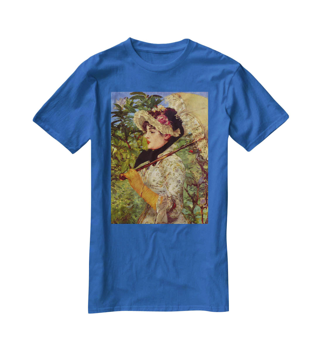 Jeanne by Manet T-Shirt - Canvas Art Rocks - 2
