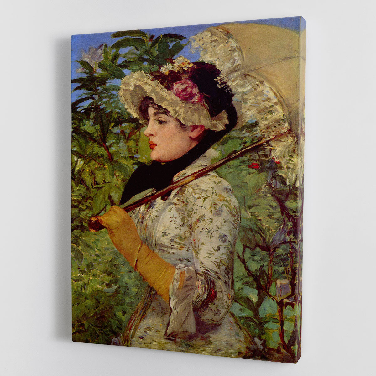 Jeanne by Manet Canvas Print or Poster - Canvas Art Rocks - 1
