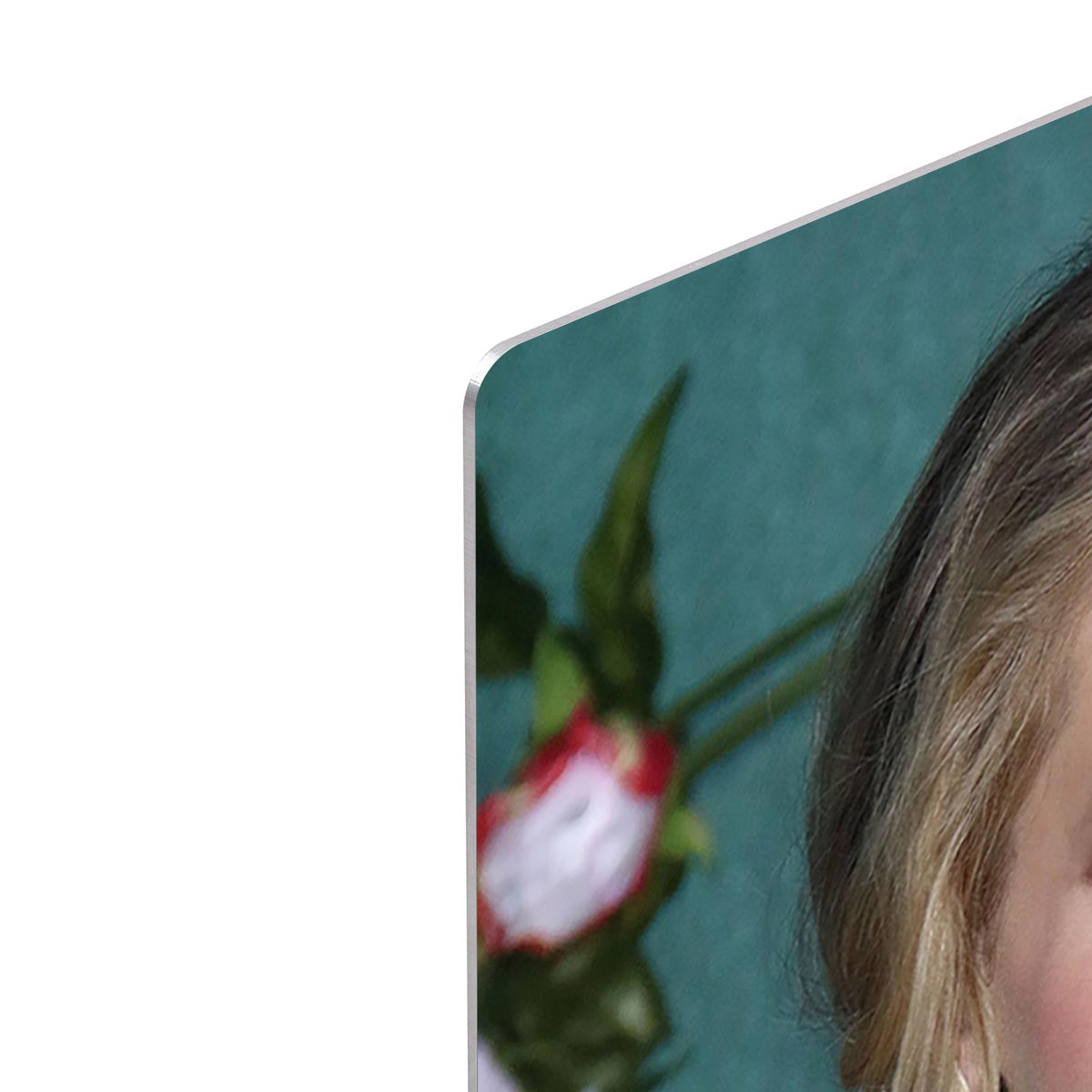 Jennifer Lawrence shimmers HD Metal Print