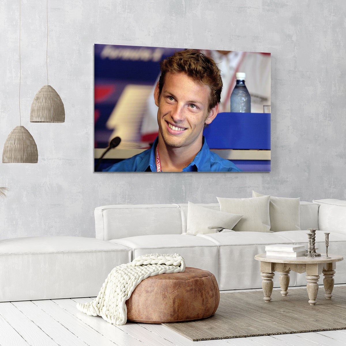 Jenson Button in 2001 Canvas Print or Poster - Canvas Art Rocks - 6