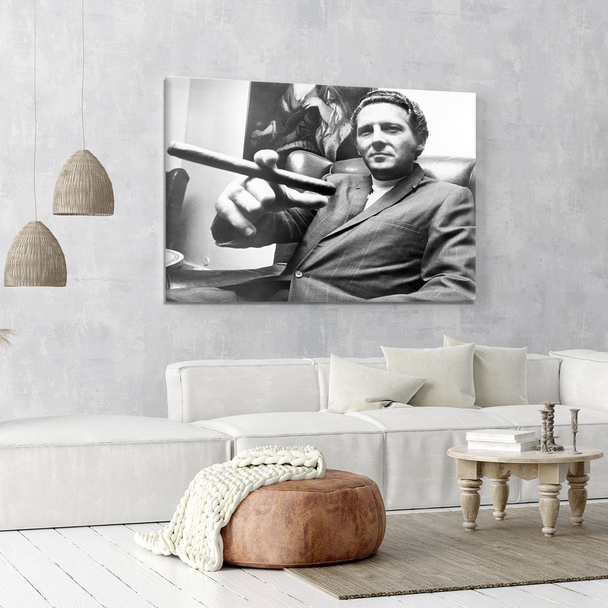 Jerry Lee Lewis in 1968 Canvas Print or Poster - Canvas Art Rocks - 6