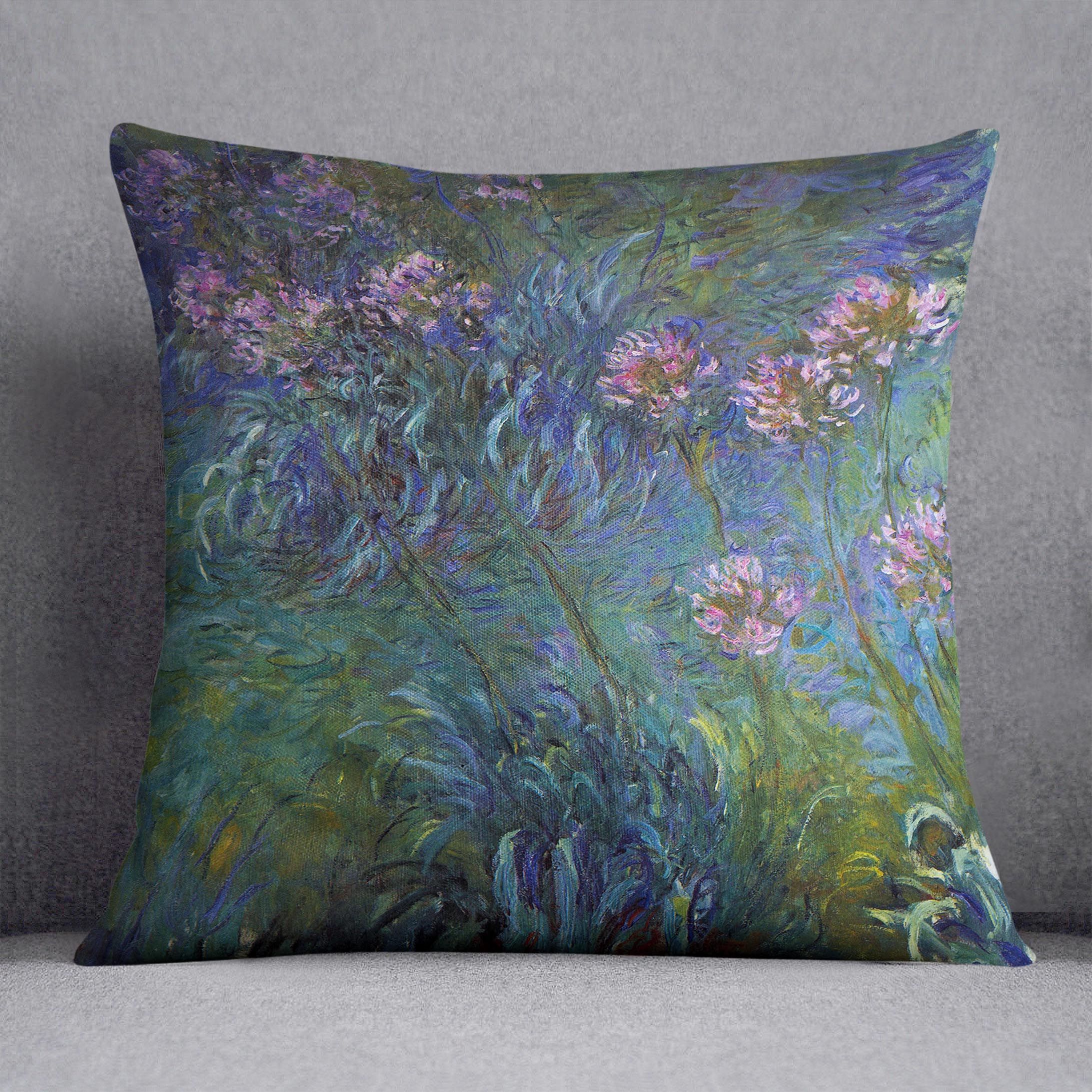 Jewelry lilies by Monet Cushion