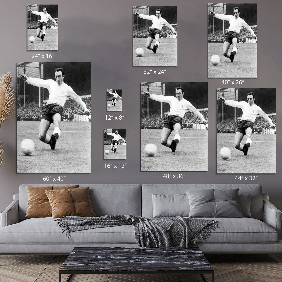 Jimmy Greaves 1966 Canvas Print or Poster - Canvas Art Rocks - 7