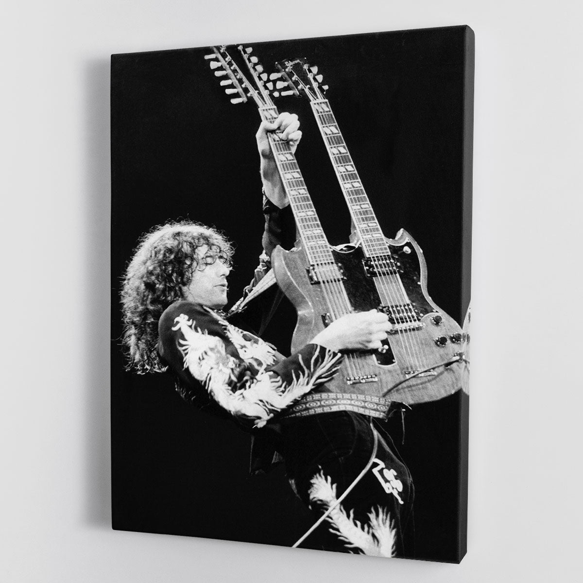 Jimmy Page of Led Zeppelin Canvas Print or Poster - Canvas Art Rocks - 1