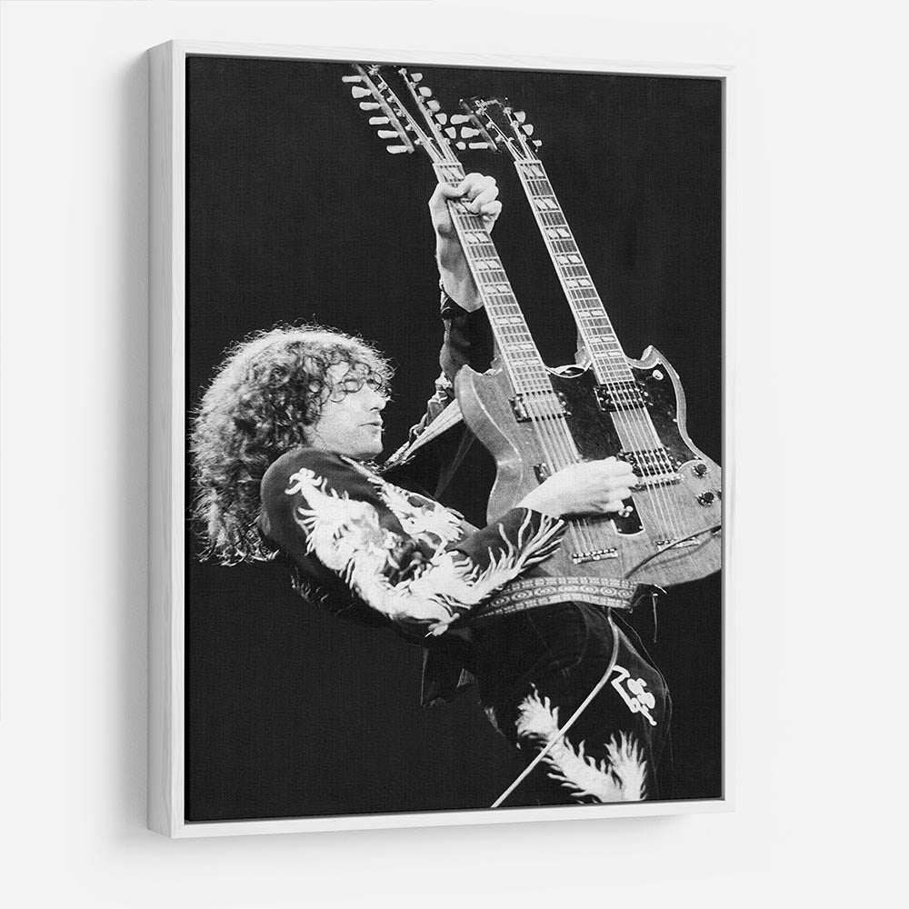 Jimmy Page of Led Zeppelin HD Metal Print